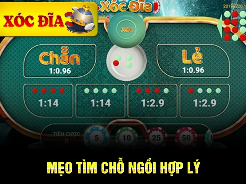 Mẹo tìm chỗ ngồi hợp lý